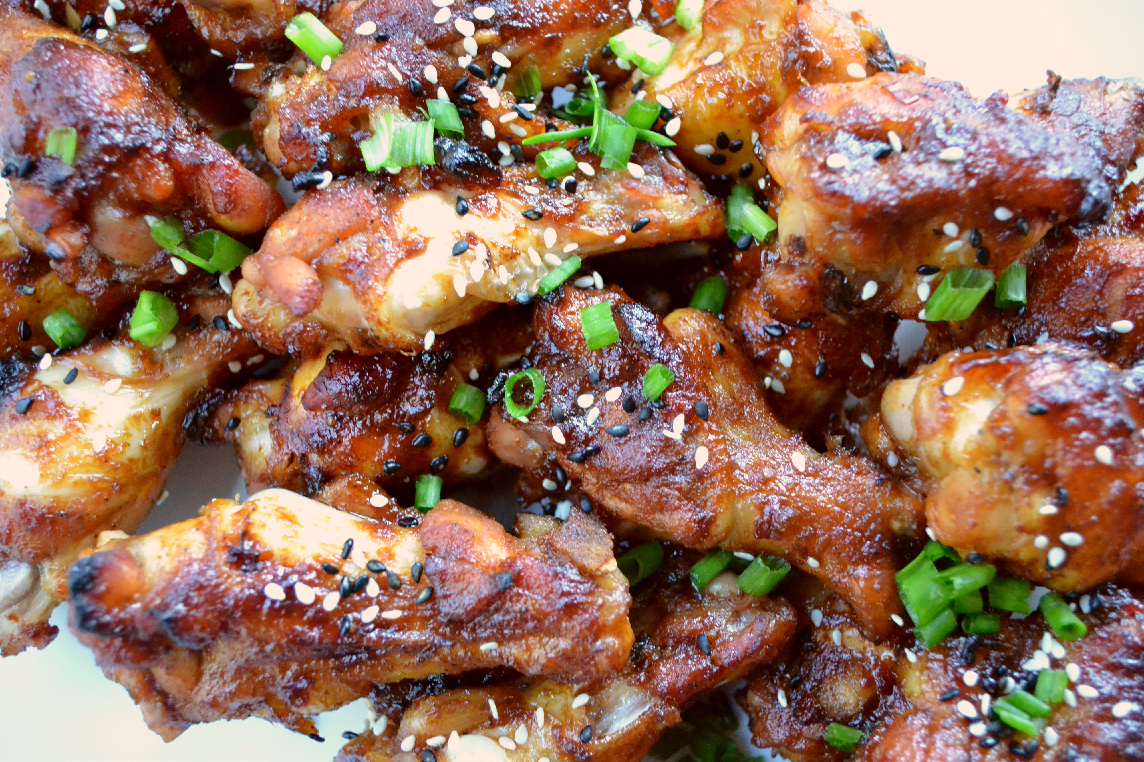 Sweet & Spicy Asian Wings | Love & Food ForEva