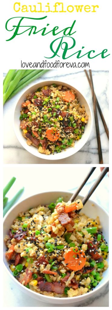 This recipe is a perfectly delicious, healthy, and fast alternative to traditional fried rice!