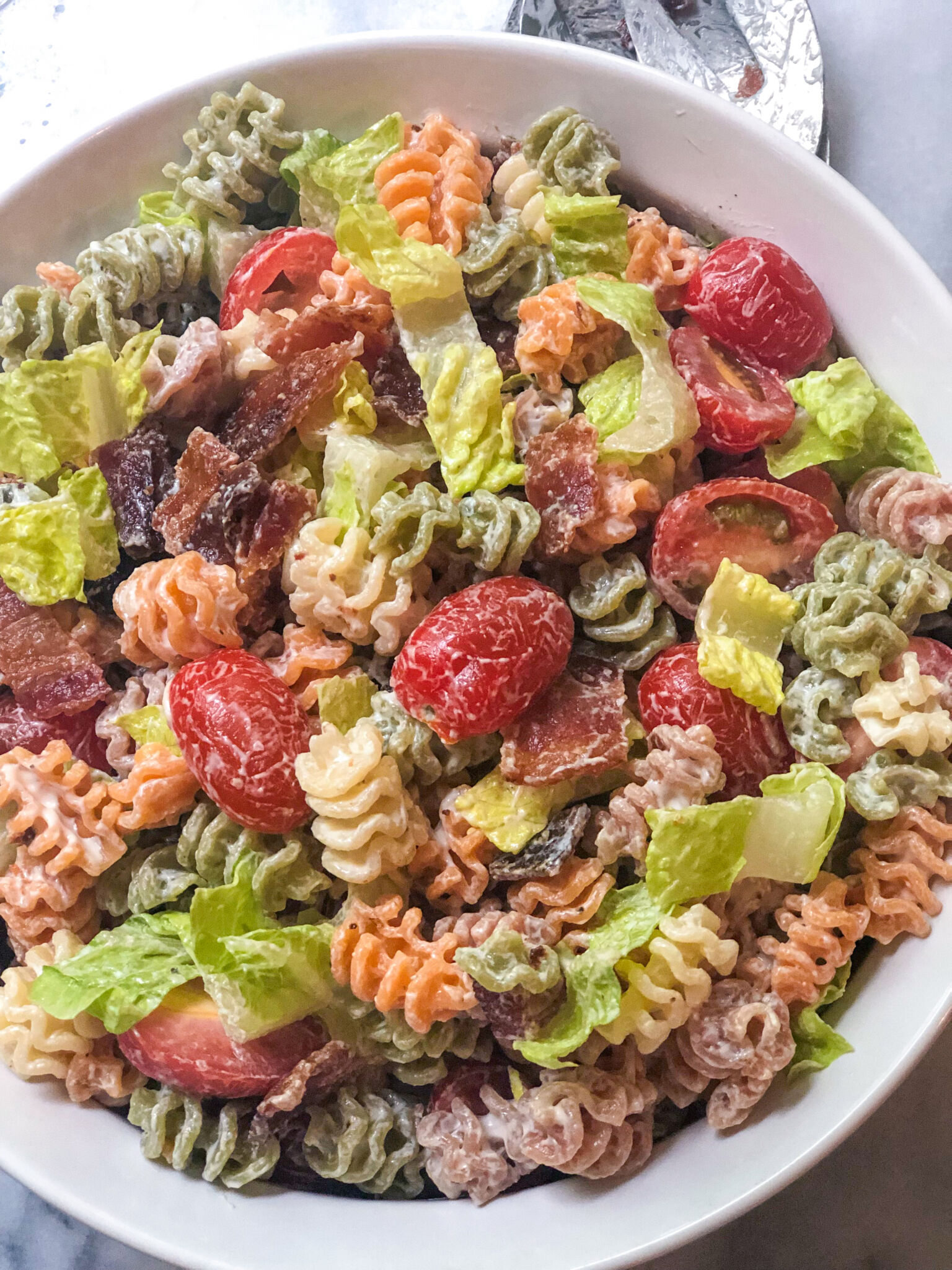 BLT Pasta Salad | Love & Food ForEva