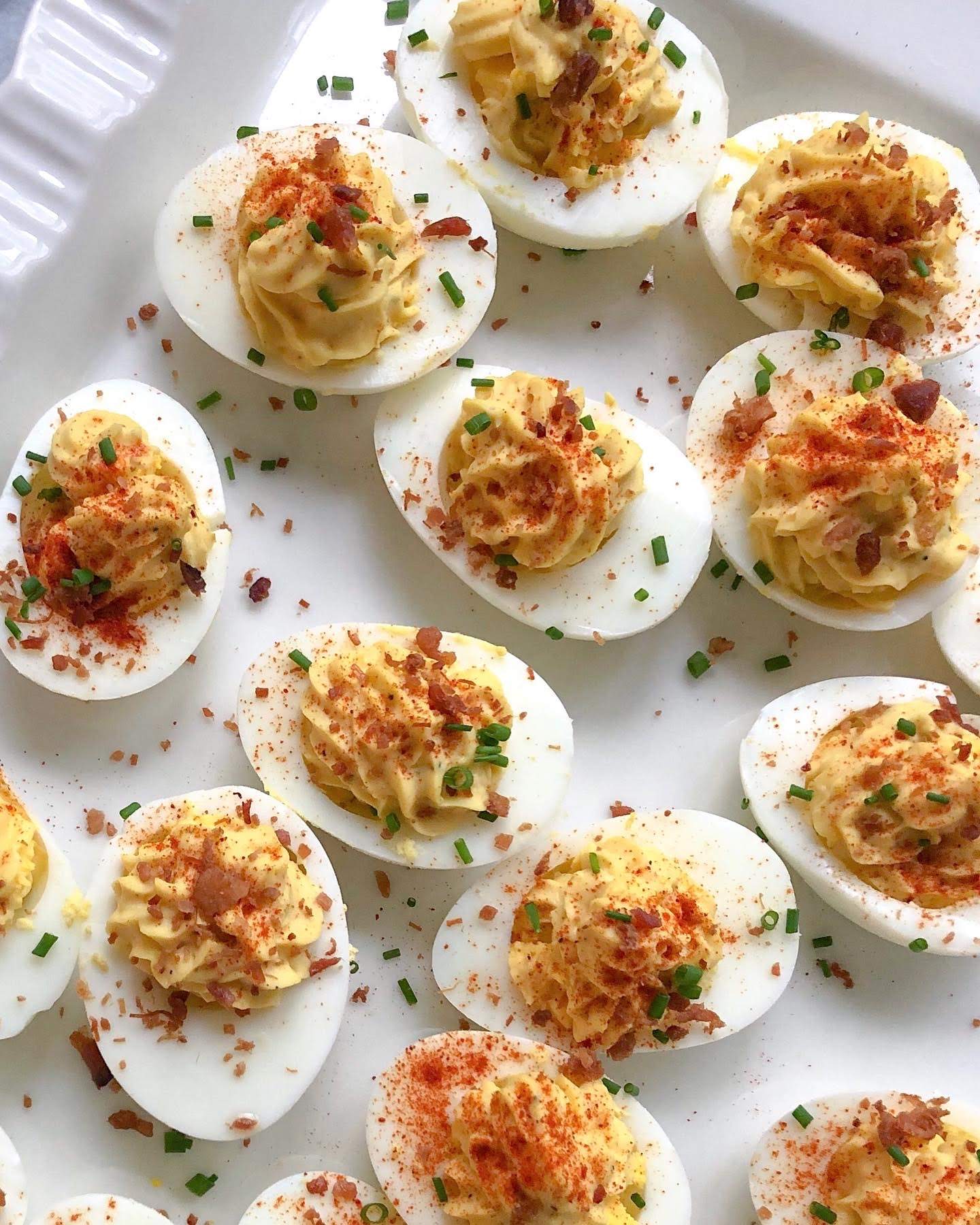 Classic Deviled Eggs | Love & Food ForEva