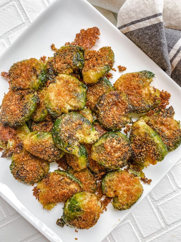 Air Fryer Brussels Sprouts (Fast & Crispy!) - Wholesome Yum